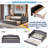 Taomi Upholstered Daybed with Light and Trundle-174515343-174515341