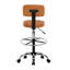 Chaise à genoux en similicuir Dakotta, tabouret à dessin pour le bureau, studio, tabouret à roulettes réglable en hauteur-826122360