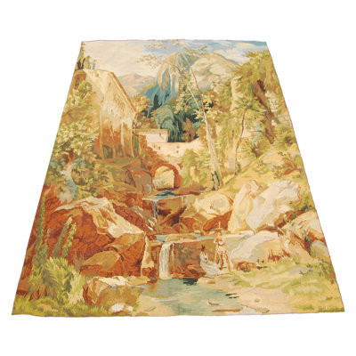 Preesall Oriental Flatweave 175cm X 121cm Area Rug