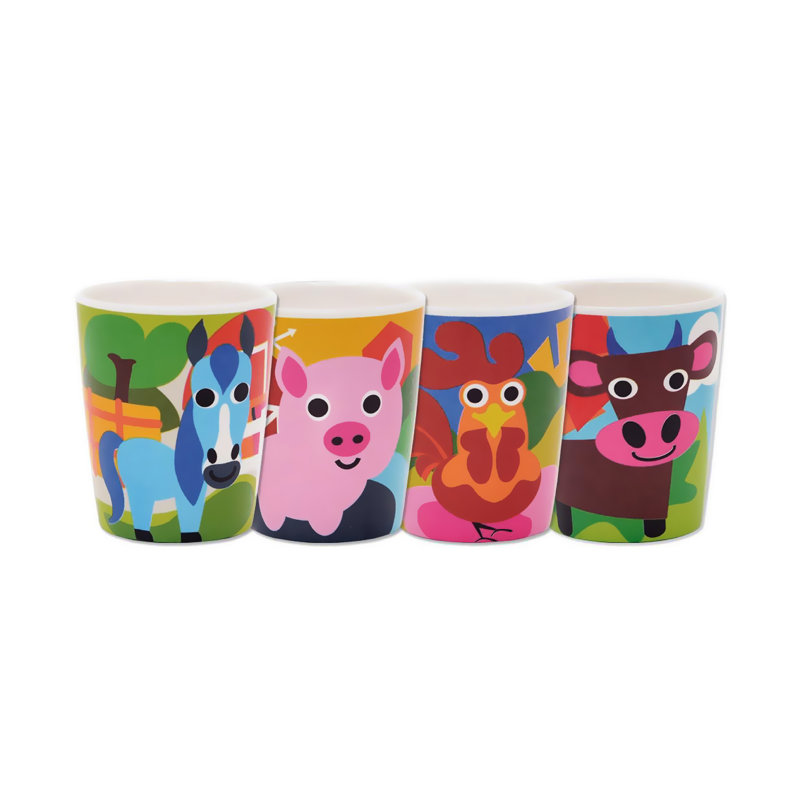 Farm Melamine Juice Cup