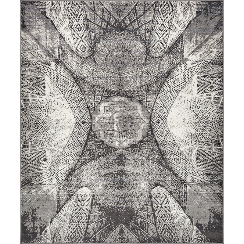 Affleck Geometric Indoor Rug, Rectangle 7'10" x 10'