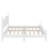 Queen Size Wood Platform Bed-710674288