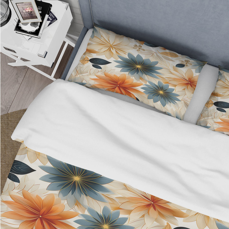 Ensemble de housse de couette Earthy Mandala Ii Boho, Housse de couette pour très grand lit et 2 très