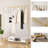 47'' Metal Rolling Clothing Rack