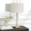 Lampe de table en métal Ebiasaf