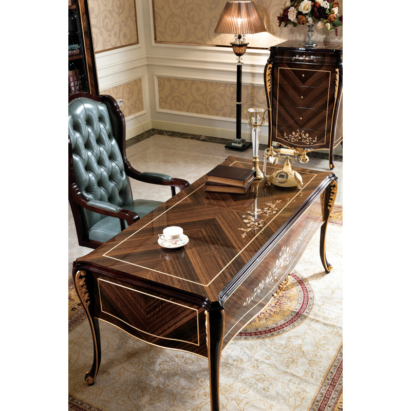 Solid Wood Writing Desk
