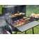 Royal Gourmet 30" Barrel Charcoal Grill with Smoker and Side Table
