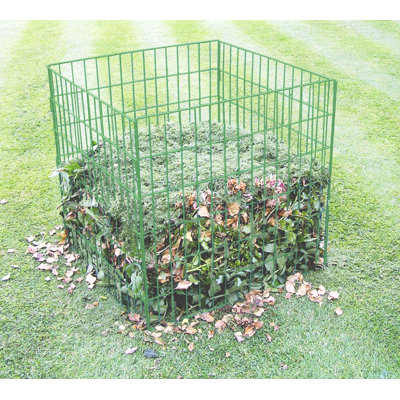 135 Gallons Metal Outdoor Stationary Composter