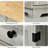 Gray Storage Sideboard - Modern Cabinet With 3 Drawers, Adjustable Shelf, And Doors For Organized Kitchen Doors, Shelves