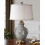 Lampe de table bleue 28,5 po Kidwelly