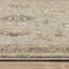 Tapis gris / beige tissé à la machine Caryll-1985494406
