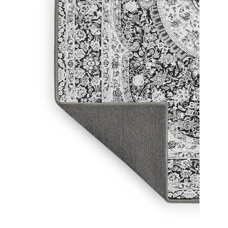Tapis gris traditionnel Traditional 4803, Rectangle 2 pi x 3 pi
