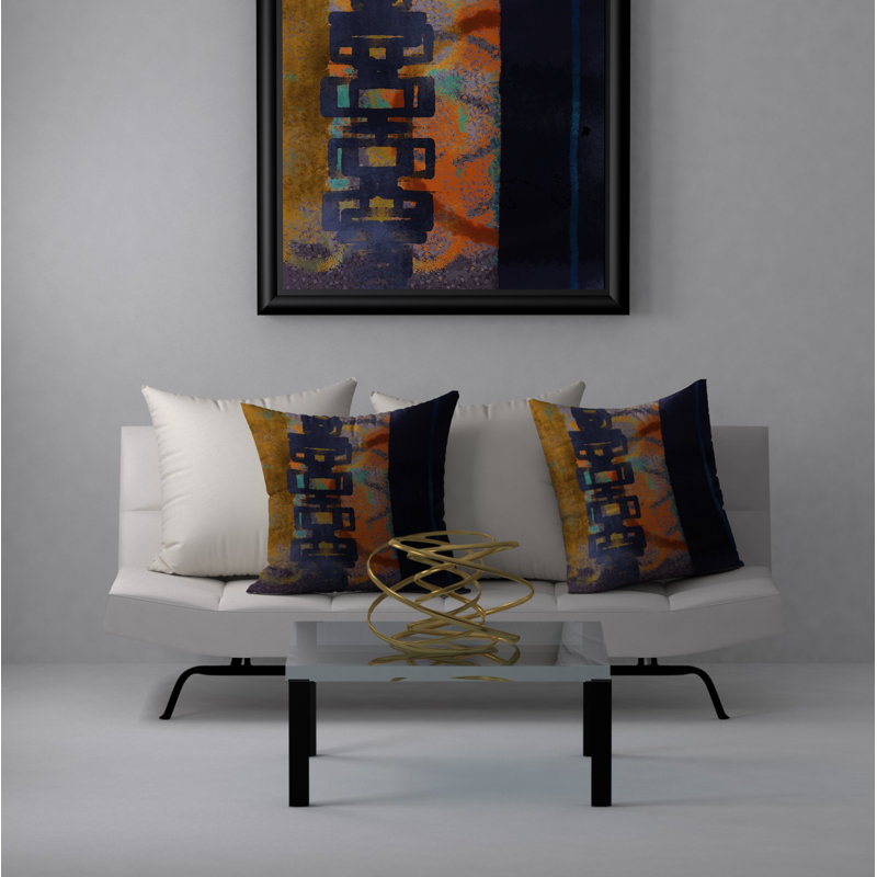 Housse et insert de coussin carré Swell Bright, 20 po X 20 po