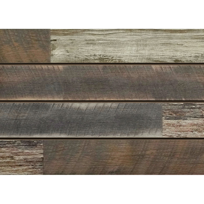 Reclaimed Wood Textured Slatwall 24" x 48"