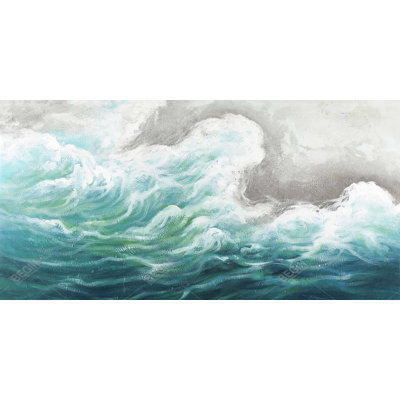 Seaside - 15.75"x31.50" Desk mat