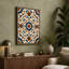 Tile Pattern Geometric - Wrapped Canvas-568283637-568283632