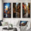 Allemagne, Dresde, ville baroque - ensemble de 3 reproductions-37165324-37165334