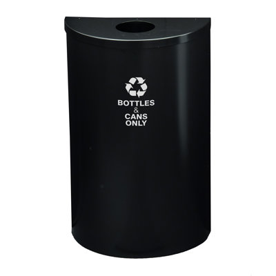 Steel Open Kitchen Trash Can