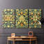 Ensemble de toiles tendues avec châssis de la meilleure collection de la collection Homure de William Morris de Morris Morris - Prêt à être accroché-305488342
