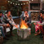 Briet 0.06 Stainless Steel Fire Pit & Grill