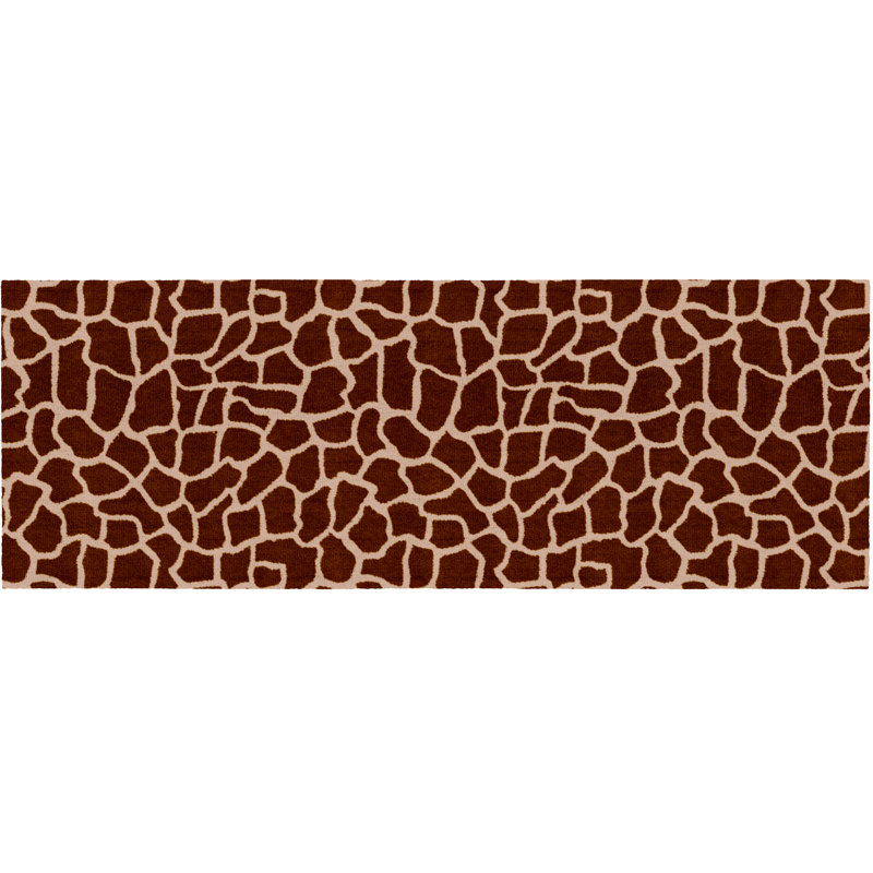 Doormat Fashion Printed - Washable Door Mat Giraffe pattern, 65cm W x 180cm L