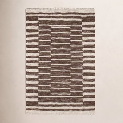 Heights Natural Handwoven Wool Rug