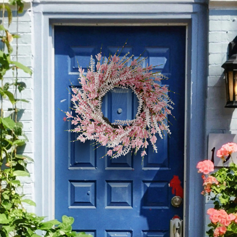 Collection florale de couronne de printemps rose , Rose