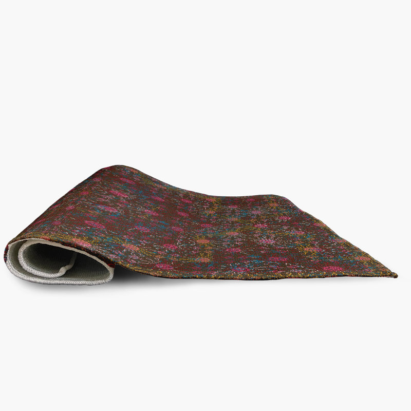 Rectangle Rectangle 1'6" X 2'6" Indoor/Outdoor Area Rug with Non-Slip Backing