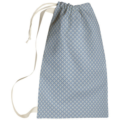 Sac à linge géométrique