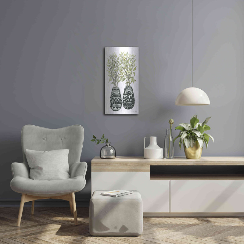 "Vase en vase I" par Cindy Jacobs, H 24 po x l 12 po