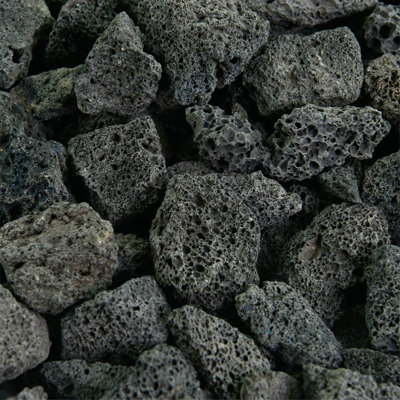 Verre de foyer Lava Rock Natural Stones