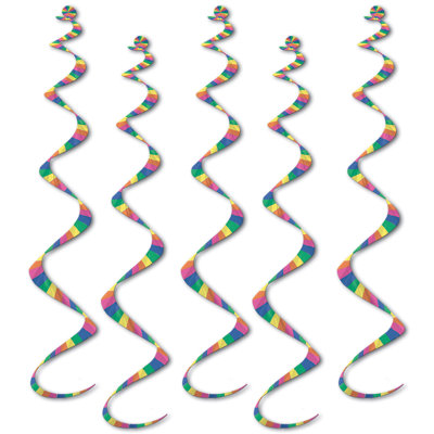 Whirly rayures et tourbillons