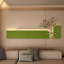 47,24 ", décoration murale moderne à DEL verte, art mural géométrique pour salon de chambre à coucher-1825417918-1825417904