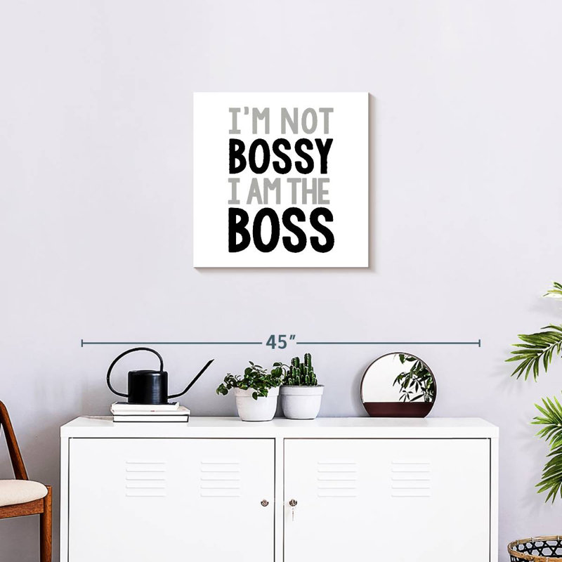 Boss, 20" H x 20" W