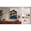 Mount Fuji in Layers Japandi - Wrapped Canvas-319292115-319292117