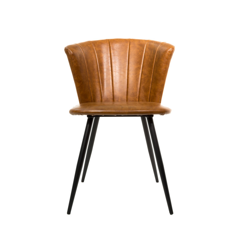 Cowen 48cm H Upholstered Dining Chair, Tan