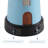 Set Of 2 Lighthouse Table Lamps With Night Light, Coastal Nautical Bedside Lamp With USB Ports & Free Bulbs, Blue Resin Base