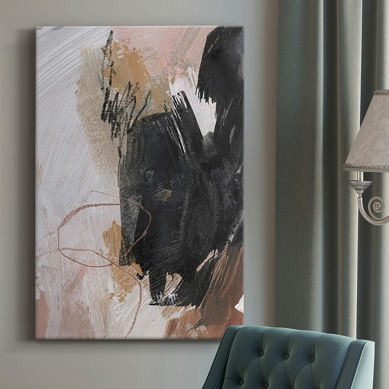 Neutre non blanchi III sur toile, H 27 po x l 18 po x P 1 po