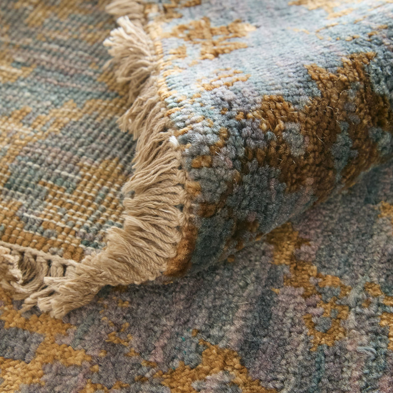Tapis bleu Tesoro II, Rectangle 5 pi 6 po x 8 pi 6 po