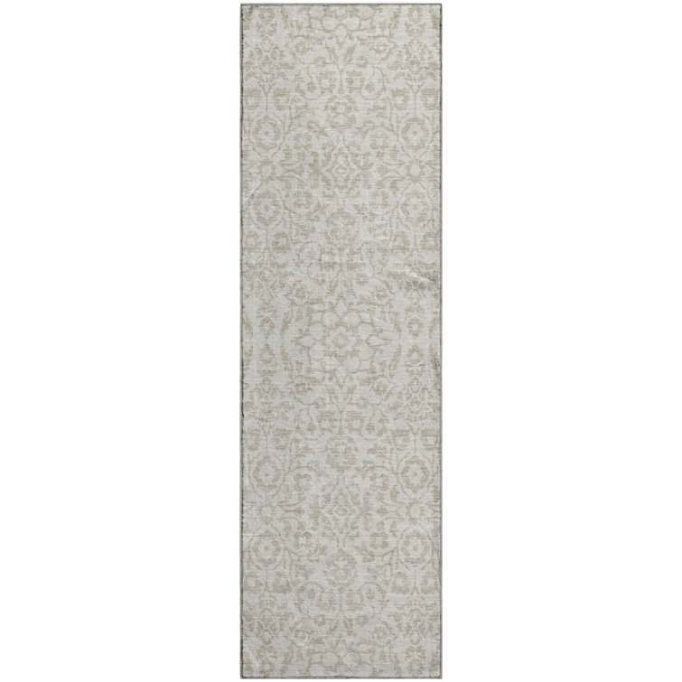 Premium Machine Washable Prisco Ivory Rug