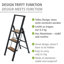 3 - Step Folding Small Step Ladder