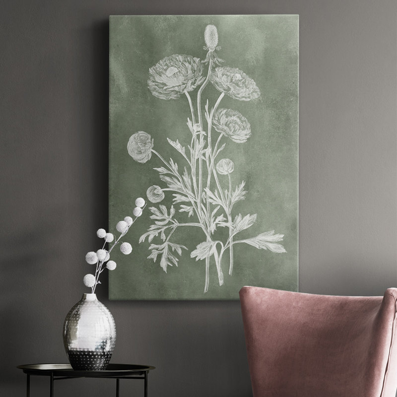 " Sage Impressions I ", 8" W x 12" H