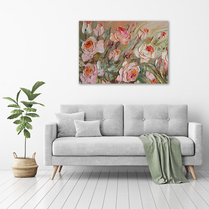 Roses - No Frame Print on Canvas