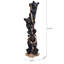 Statue d'ours noir debout