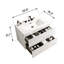 24" Modern Bathroom Sink Vanity - Glossy White Finish And Silent Drawers In Gloss Spacious Ceramic-1855975085-1855975091