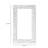 Rectangle Solid Wood Full Length Mirrors-1159816300