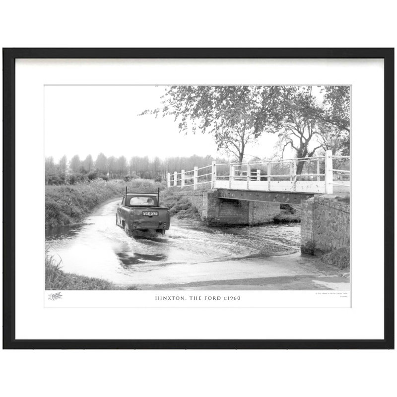 Hinxton, The Ford C1960 by Francis Frith - Single Picture Frame Print, 40cm H x 50cm W x 2.3cm D