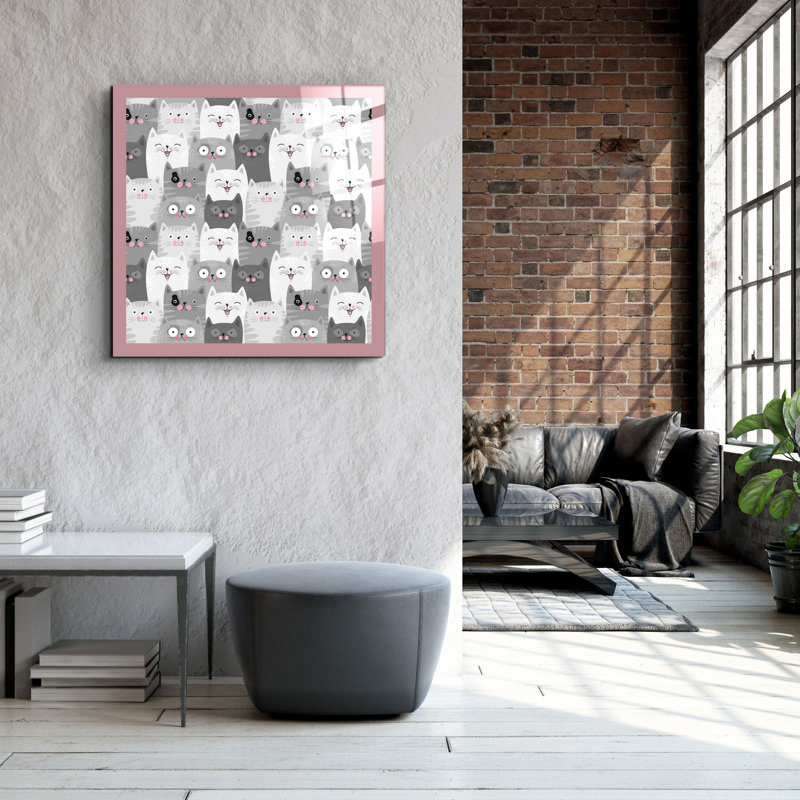 Stunning Decorative Tempered Glass Painting, 19.7 x 19.7 Inches | 100% Tempered Glass, Thickness: 0.16 Inches | UV Printing for Vibrant Colors | Perfect for Home Décor, Living Room or Office Wall Art