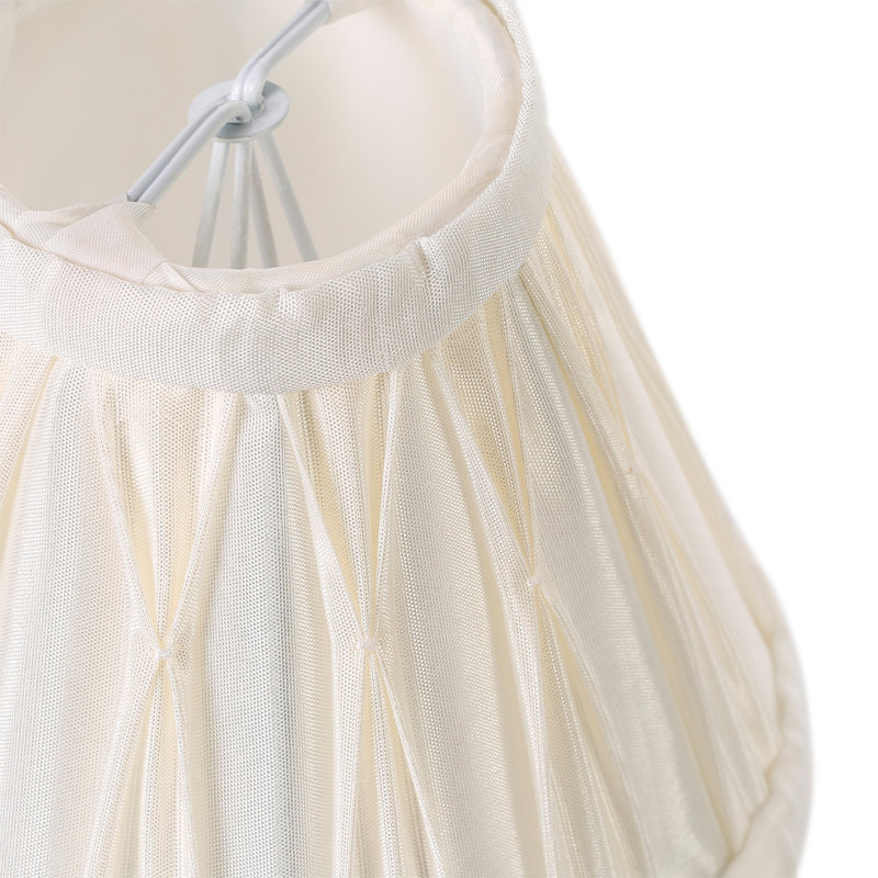 Ervin Empire Lamp Shade, Gold, 12"H x 15"W x 15"D