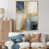Cadre flottant doré